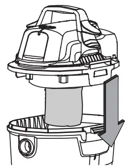 Kenmore KW3030 Household Wet-Dry Canister Vacuum - icon 19