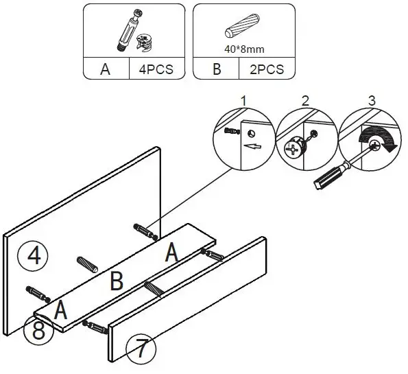 JAXPETY-HG61R0538 -Convertible -Makeup-Vanity-Desk-with-Built-in-Mirror- (5)