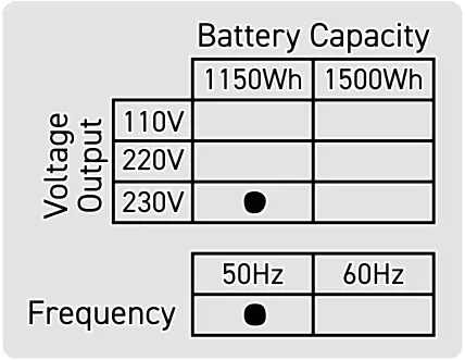 BLUESHAPE PG700 Li Ion Portable Power Generator A12