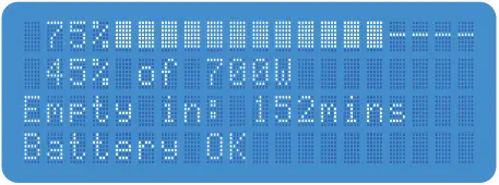 BLUESHAPE PG700 Li Ion Portable Power Generator A7