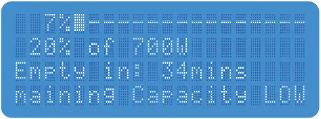 BLUESHAPE PG700 Li Ion Portable Power Generator A8