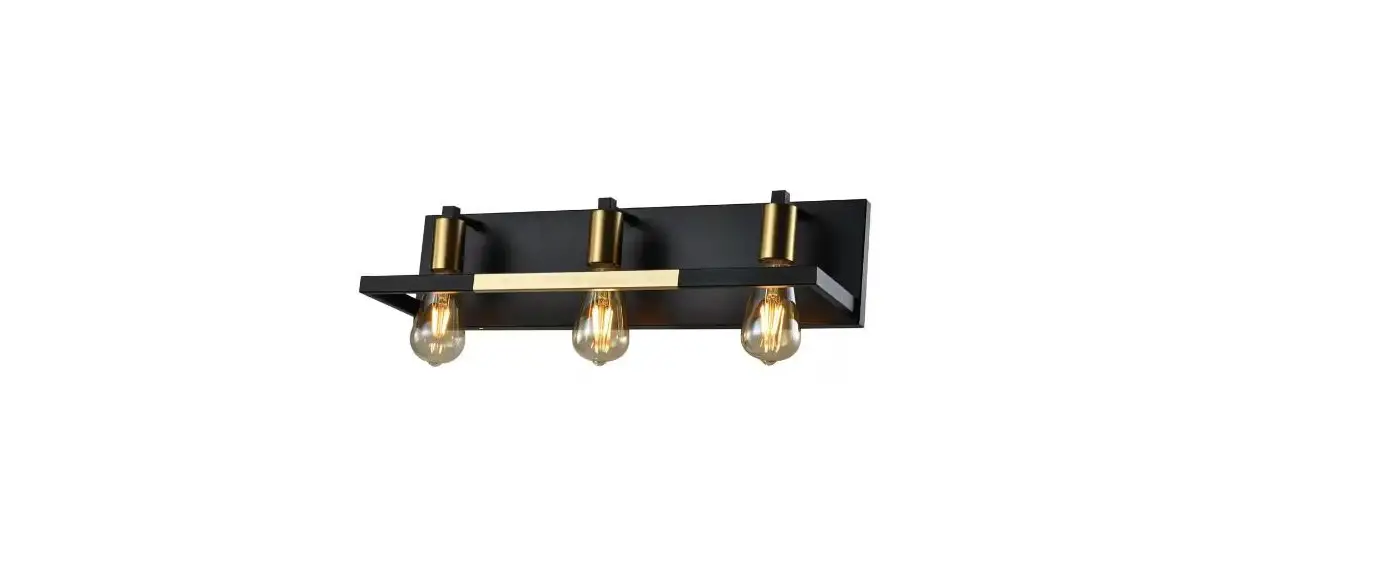 4modernhome D159-3b6 Houston 22.44 Inch 3 Light Dimmable Black Gold Wall Sconce User Manual 4modernhome D159-3b6 Houston 22.44 Inch 3 Light Dimmable Black Gold Wall Sconce User Manual