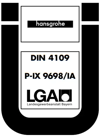 AXOR Starck 10211000 Bidet Mixers with Pop Up Waste Set - Logo