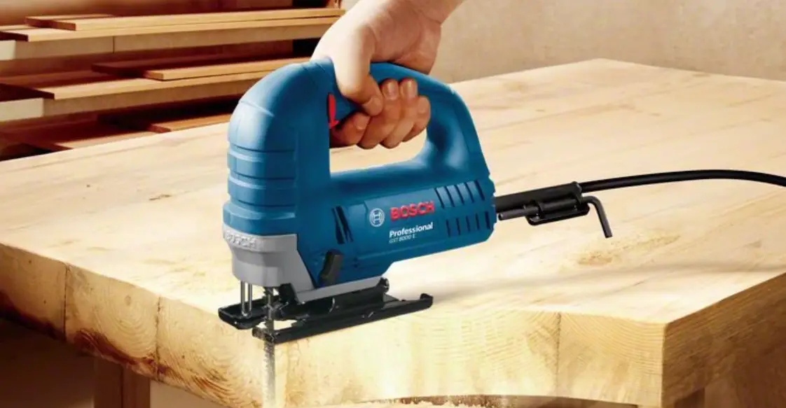 Bosch Gst 8000 E Professional Jigsaw Instruction Manual