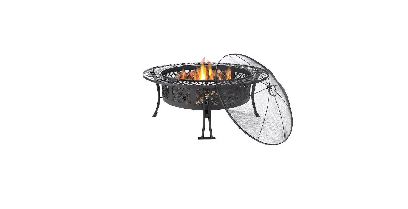 Sunnydaze Decor Diamond Weave Fire Pit Instruction Manual