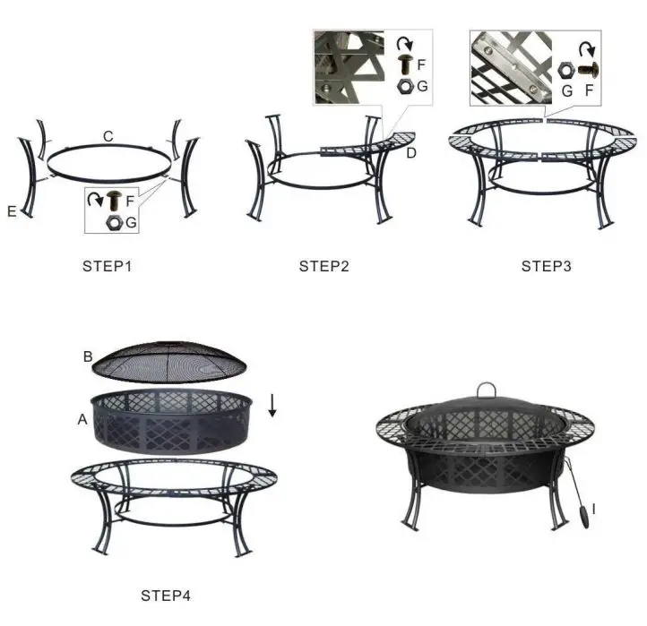 Sunnydaze-DECOR-Diamond-Weave-Fire-Pit-FIG-2