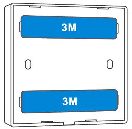 SONOFF TX-EU-RF 433MHz Wireless Stick-On Smart Wall Switch 7