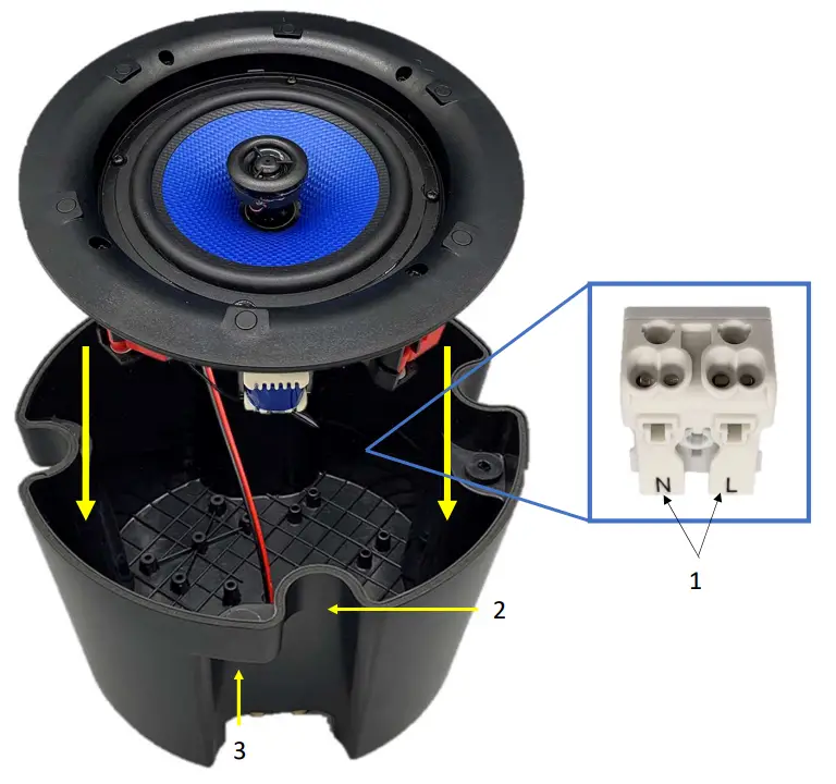 speco technologies SPG6MT 6.5 Inch 25-70V In-Ceiling Speaker - overview