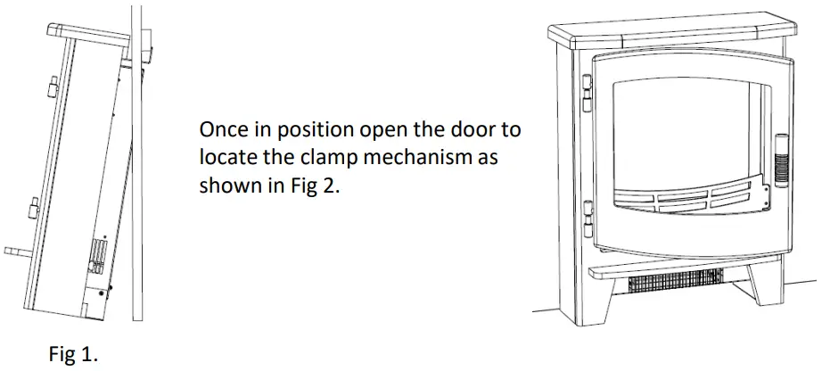 BEACON 2769 Electric Stove Freestanding Inset - Securing Appliance 2