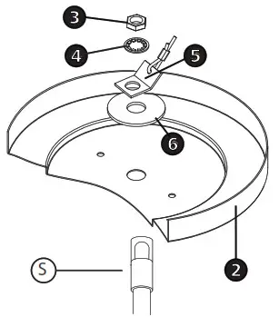 HINKLEY 46313BLK Aros Contemporary Black 13 Inch Foyer Lighting Fixture - Pendent mount