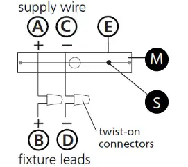 HINKLEY 46313BLK Aros Contemporary Black 13 Inch Foyer Lighting Fixture - lush Mount