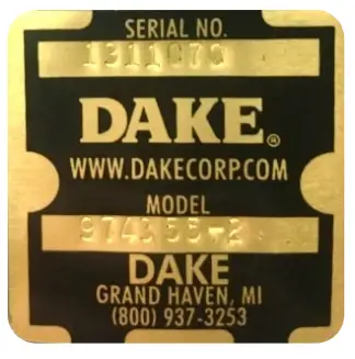 DAKE 5-150 Presses Hydraulic Machine Hub - Fig 1