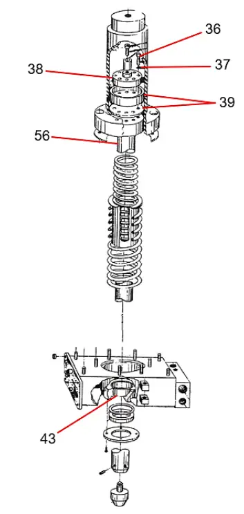 DAKE 5-150 Presses Hydraulic Machine Hub - Fig 10