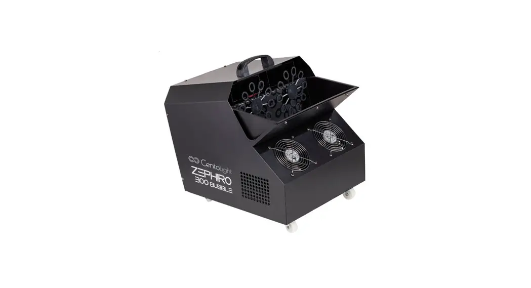 Centolight Zephiro Bubble300 300 Watt Bubble Machine User Manual