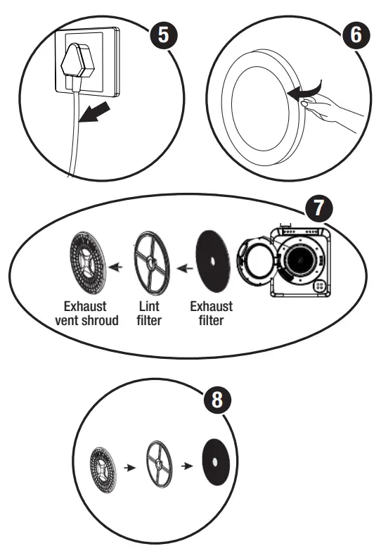 STIRLING STR-CD50 Washing Machine - Fig 3