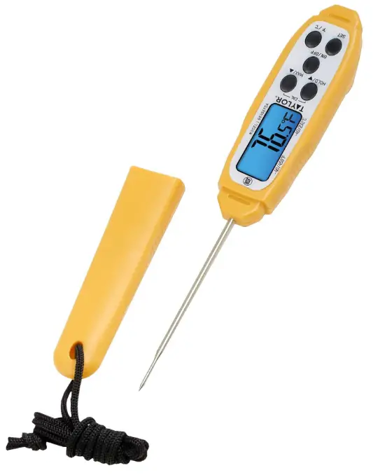 Taylor 9848FDA 806 Waterproof Digital Thermometer
