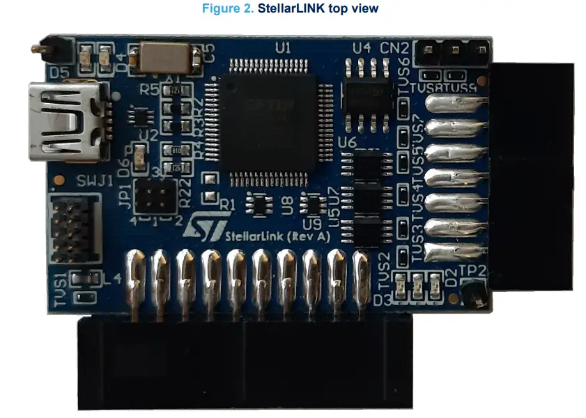 StellarLINK Circuit Debugger Programmer - fig 2