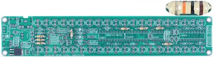 Icstation FED-301PK Audio Spectrum Indicator DIY Kit A4