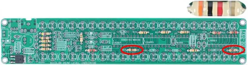 Icstation FED-301PK Audio Spectrum Indicator DIY Kit A7