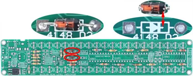 Icstation FED-301PK Audio Spectrum Indicator DIY Kit B11