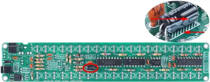 Icstation FED-301PK Audio Spectrum Indicator DIY Kit B18
