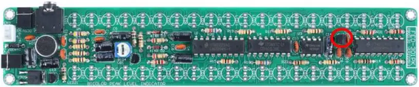 Icstation FED-301PK Audio Spectrum Indicator DIY Kit B27