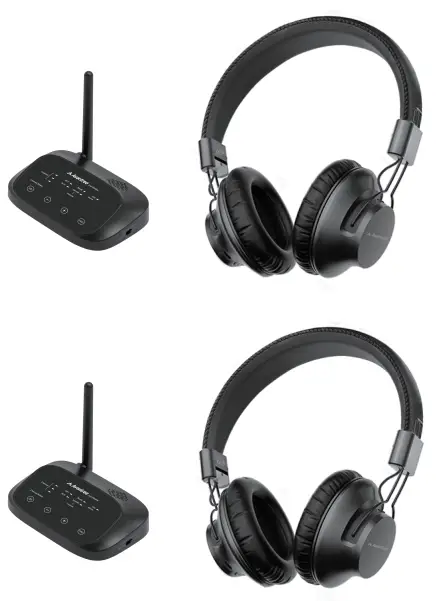 Avantree WSHT 5599 Shift Wireless TV Multiple Headphones -