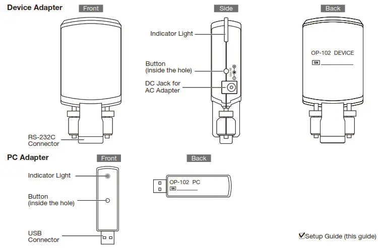 TANITA OP-102-RU Wireless Adapter - Device Adapter