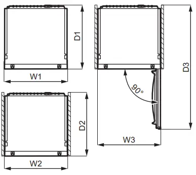 AEG-SCB618F6TS-Fridge-Freezer-FIG 3