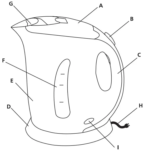Atlanta ATH 727 Electric Kettle - ELECTRIC KETTLE