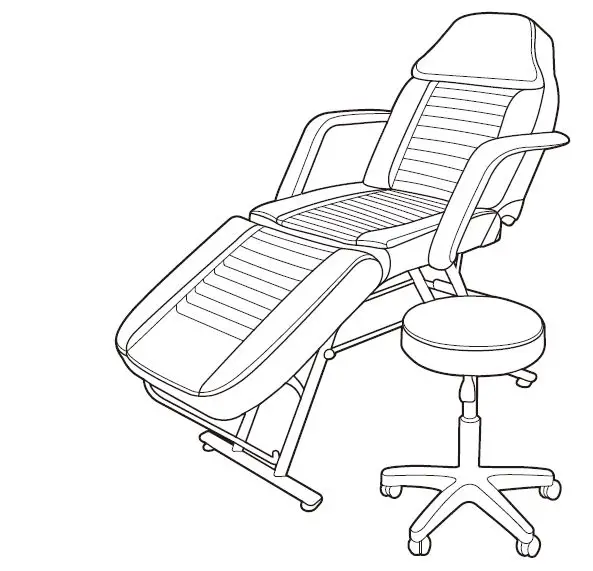 bcp SKY763 Reclining Massage, Tattoo Chair Instruction Manual - Enjoy Your Product