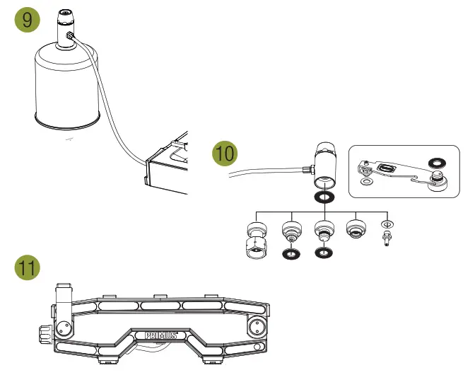 PRIMUS DIN COMBI 54748 Moja Stove - PRODuct