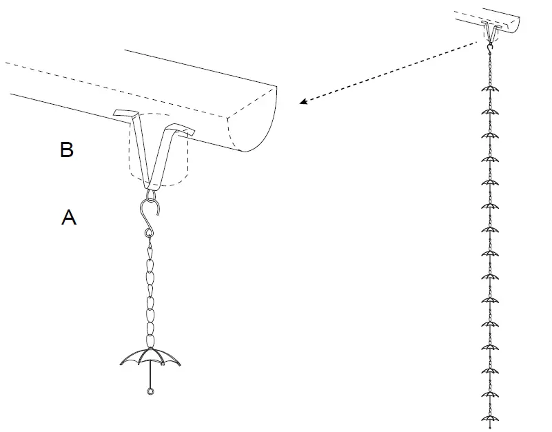 glitzhome-2037800002-8.5-ft-Copper-Umbrella-Rain-05