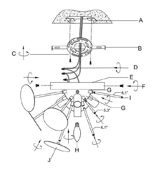 4MODERNHOME-Maxax-D157-4C4-Providence 4-Light-Sputnik Semi-Flush-Mount-Ceiling-fig- (1)