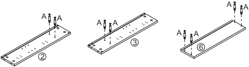 WELLFOR HW-HGY-61409WH Rectangular White C1a