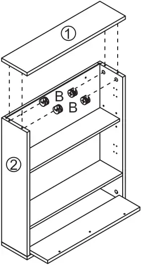 WELLFOR HW-HGY-61409WH Rectangular White C8