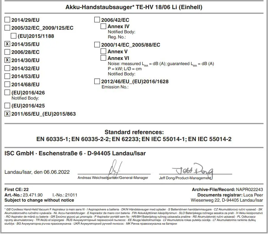 Einhell-2347190-Handheld-Battery-Vacuum-Cleaner-FIG-11