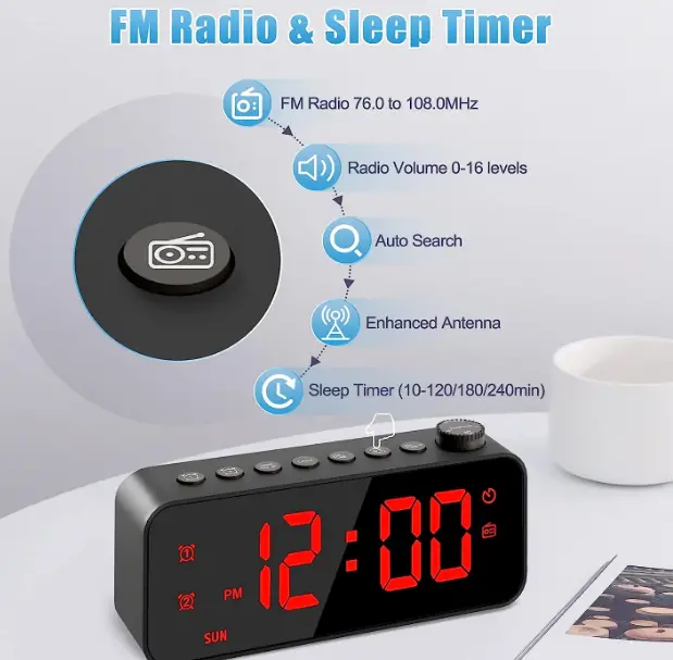 JALL CH-07 RGB Digital Alarm Clock-fig-1