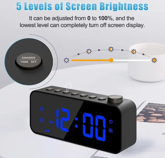 JALL CH-07 RGB Digital Alarm Clock-fig-3