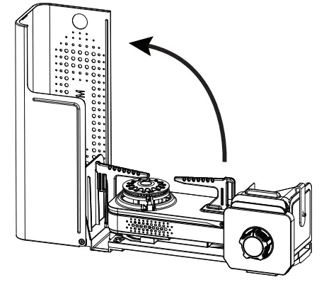 CAMPMASTER CM2210 Compact Butane Spider Stove - Strap