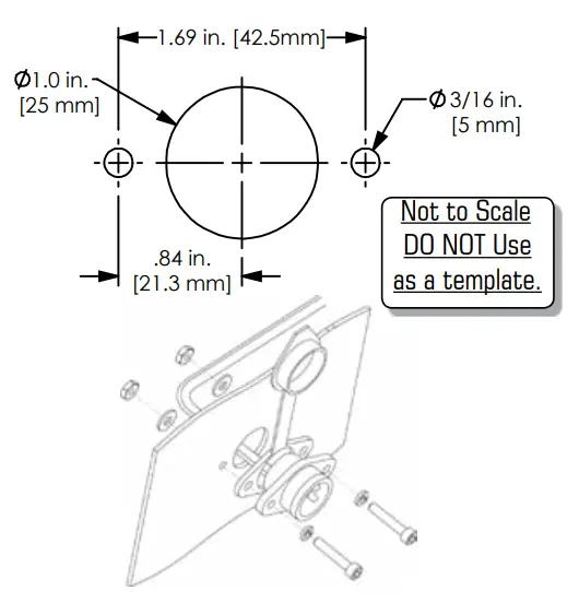 Mount the Hand Remote Socket