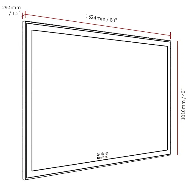 BEAUTME-BM3H Wall-Mounted-LED-Bathroom-Mirror-02
