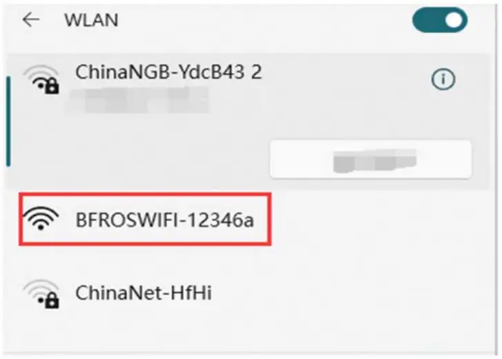 COOPERS OF STORTFORD L441 Wifi Booster - setting 1