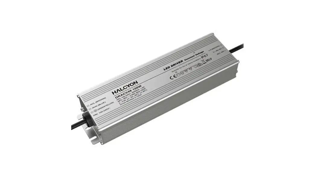 Halcyon Dracv48 Constant Voltage Led Driver Instruction Manual