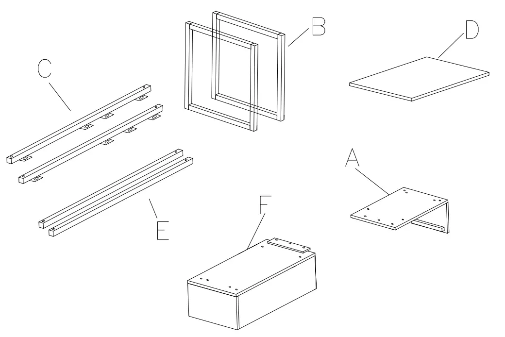 ASHLEY T169-9 Living Room Rusitori Lift-Top Coffee Table - parts