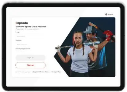 Rapsodo PITCHING 2.0 Driveline Baseball - app 1