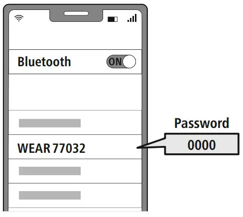 THOMSON WEAR77032 True Wireless Headphones Instruction Manual - Search using your device for the earphones