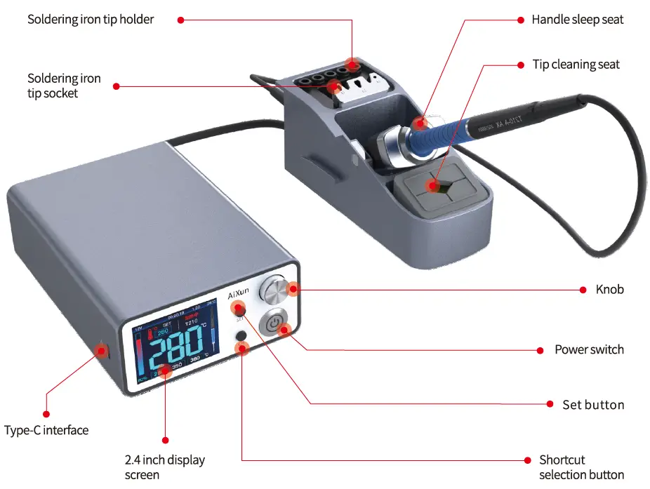 AiXun-T3B-Intelligent-Soldering-Station-fig-3