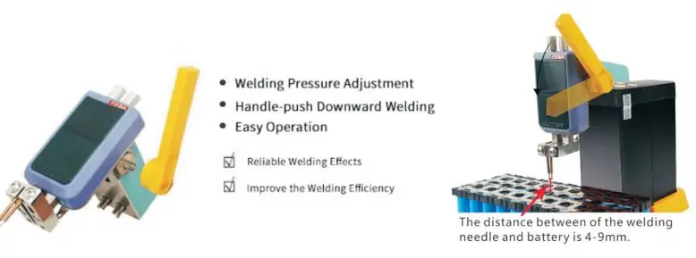 U S SOLID JFBSW00006 Battery Spot Welder User Manual - 73BS Handle push Welding Arm