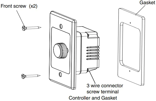PENTAIR Color Sync Controller Color LED Pool Lights - Controller and Gasket